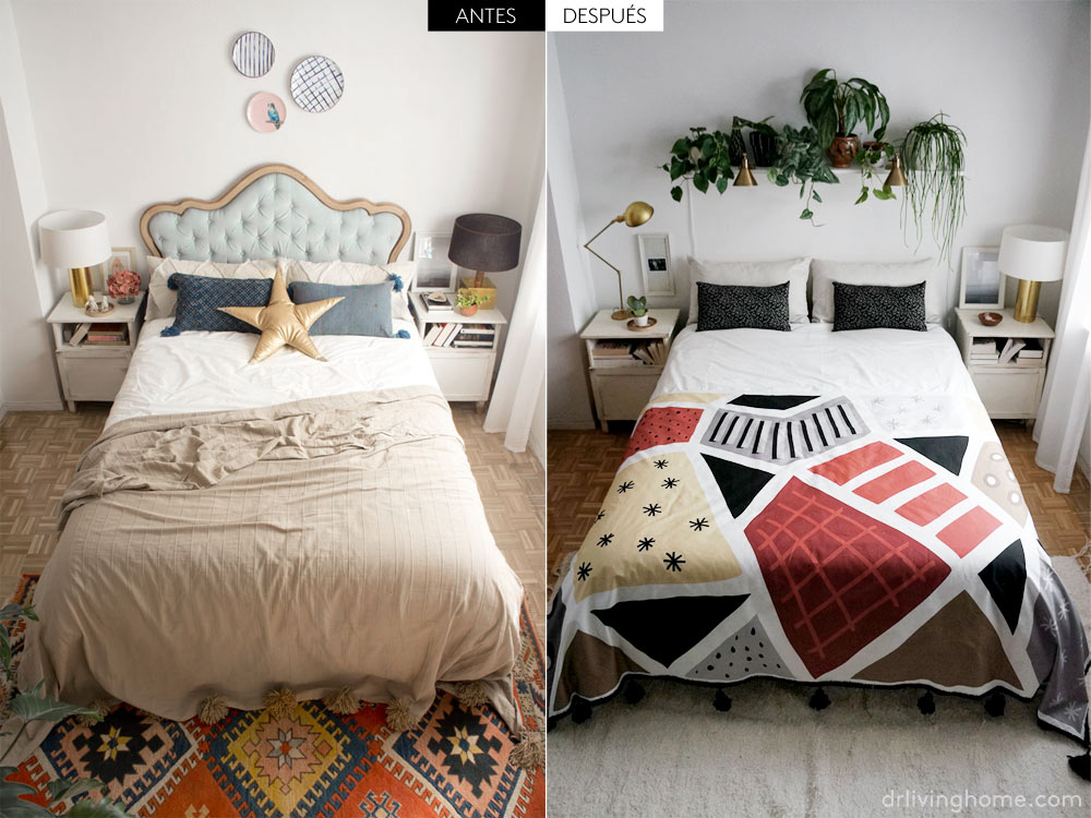 Ideas para decorar tu cama con cojines