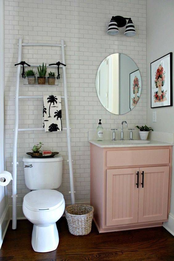 50 ideas de decoración para la zona del lavabo del baño