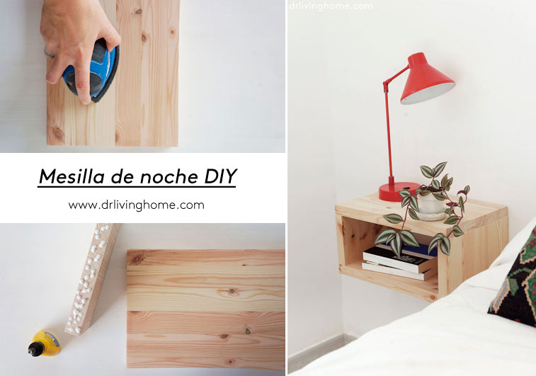 Diy mesilla de noche flotante · Design, art and sustainability